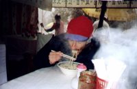 Almorzando en Shaolín