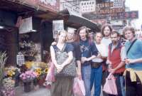 Un mercado típico en Hong Kong